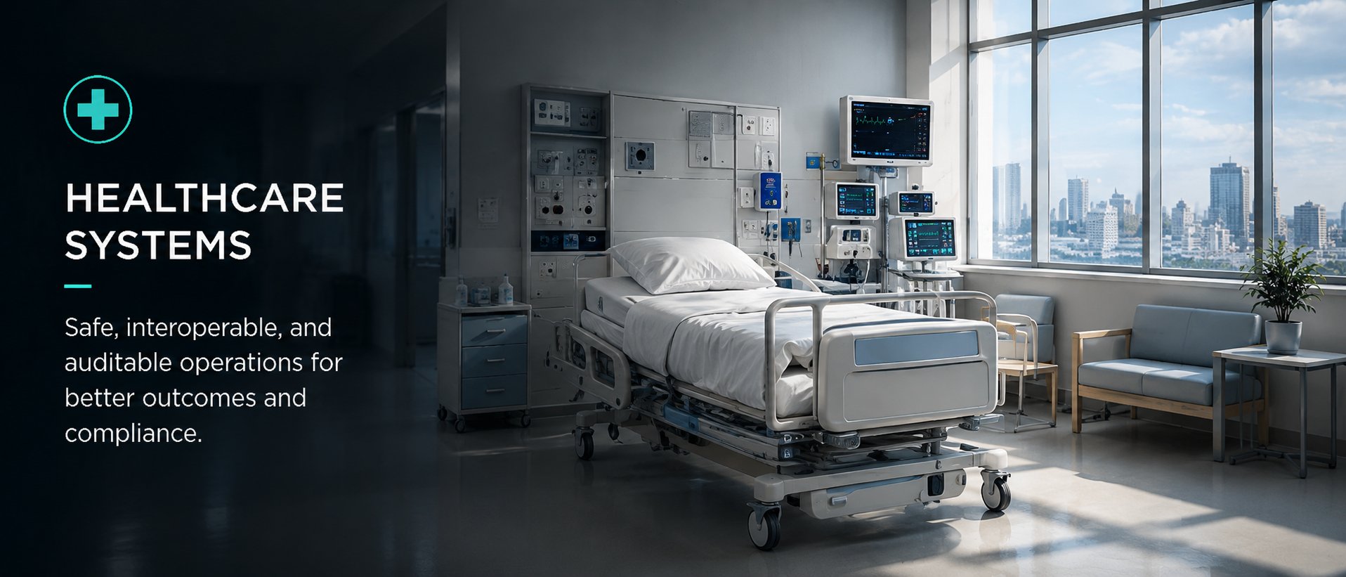 Healthcare operations application pattern