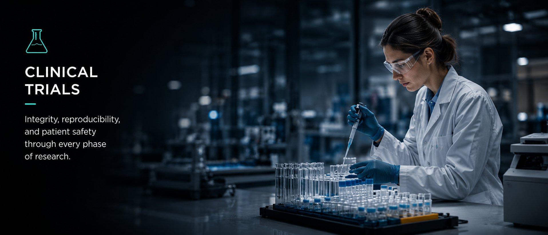 Clinical trials application pattern
