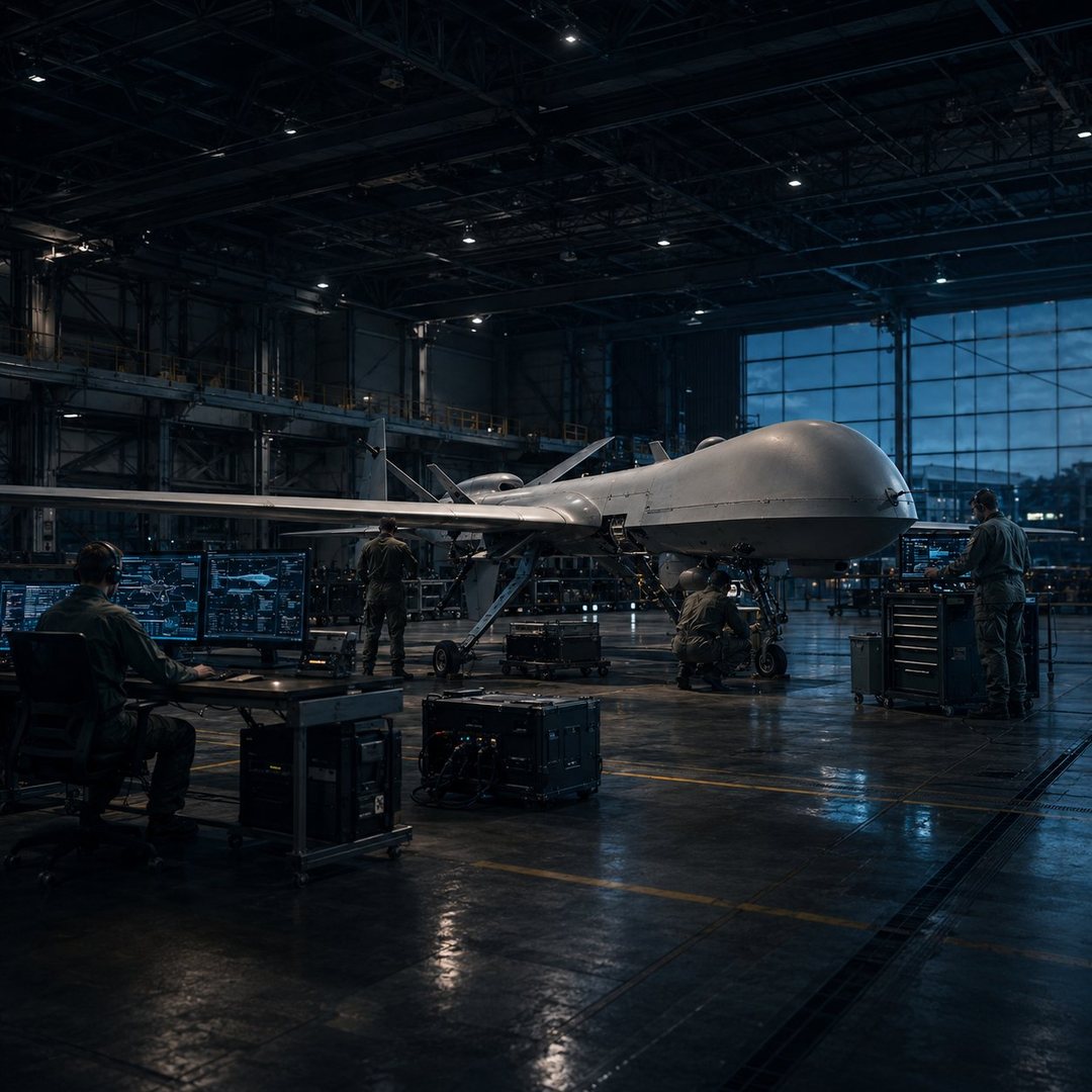 Aerospace & Defense workflow context for a gdGraph controlled-pilot pattern