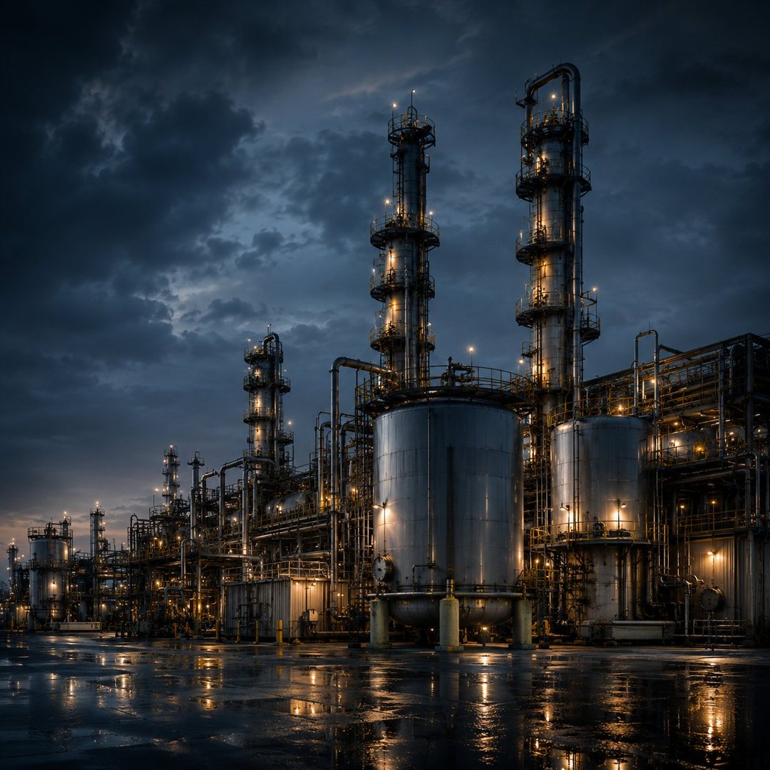 Chemical / Process manufacturing workflow context for a gdGraph controlled-pilot pattern